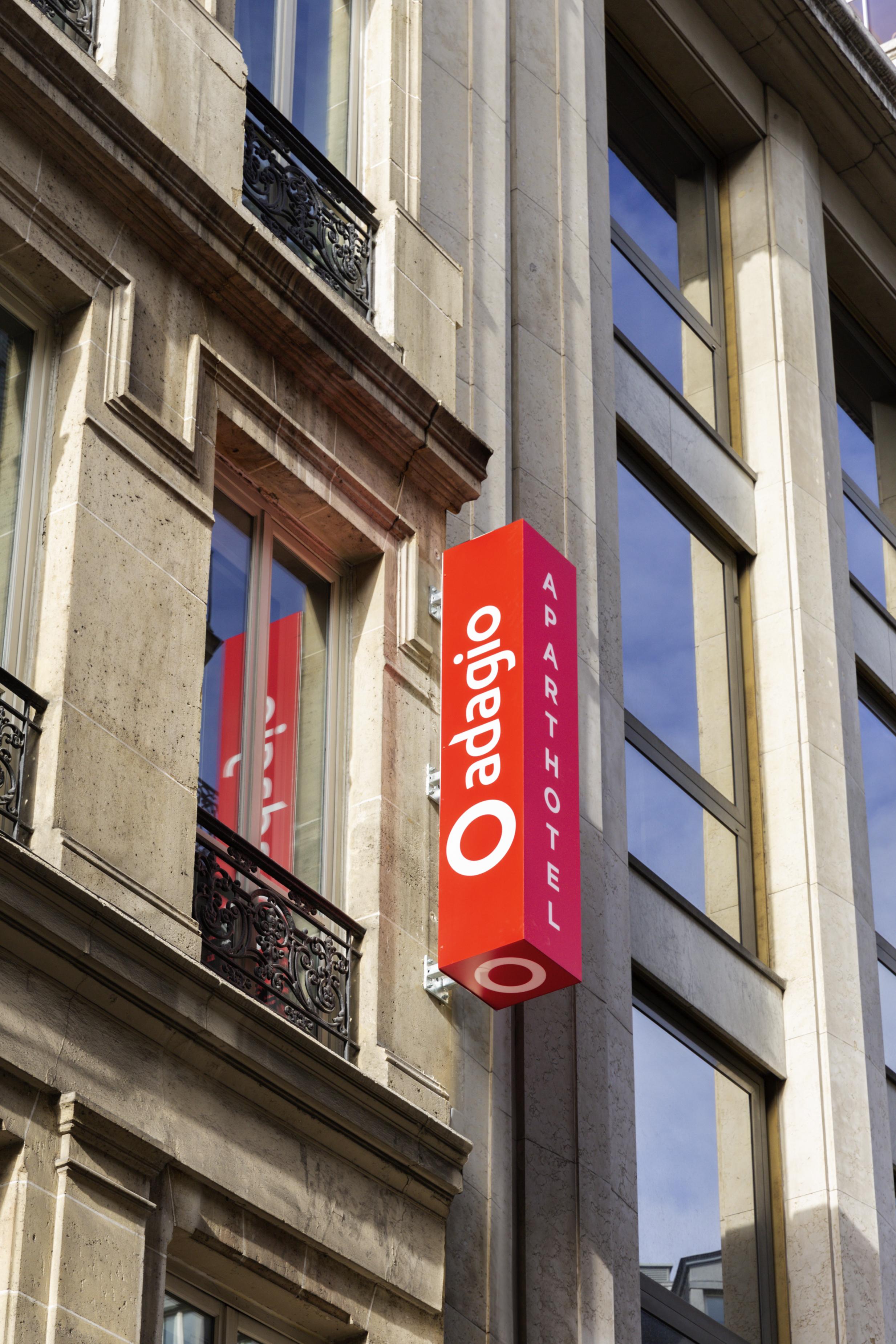 Aparthotel Adagio Paris Opéra Exterior foto
