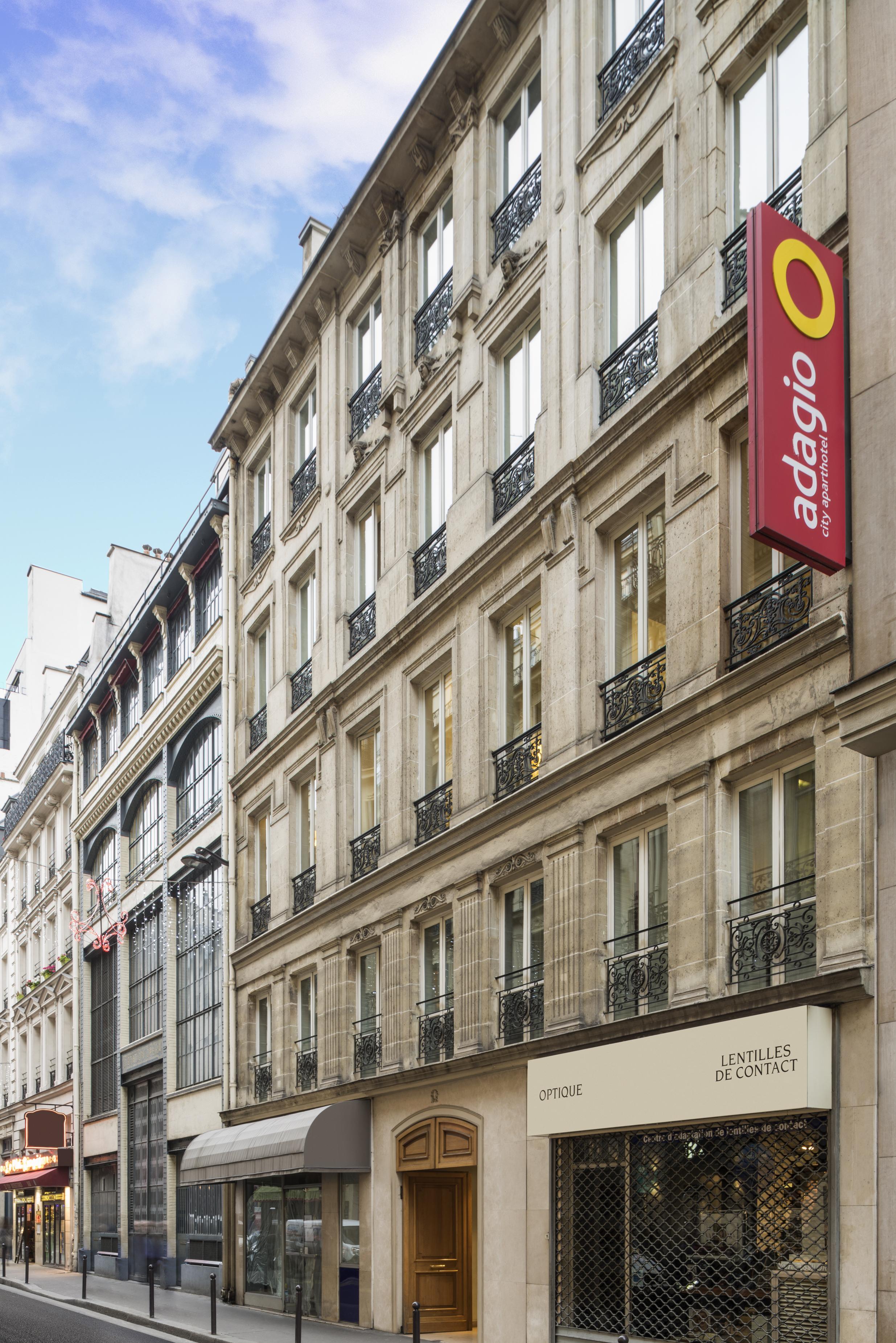 Aparthotel Adagio Paris Opéra Exterior foto