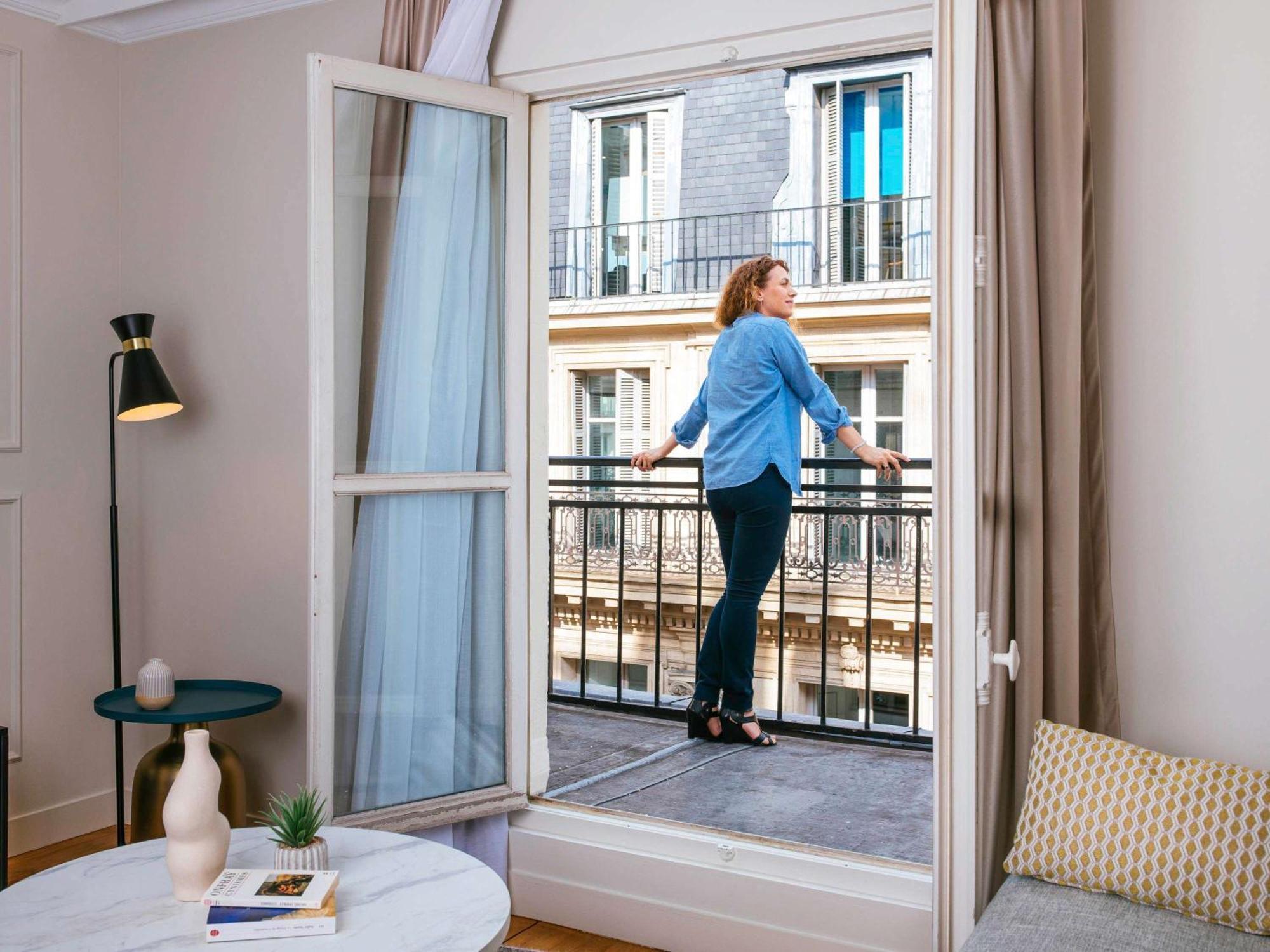 Aparthotel Adagio Paris Opéra Exterior foto